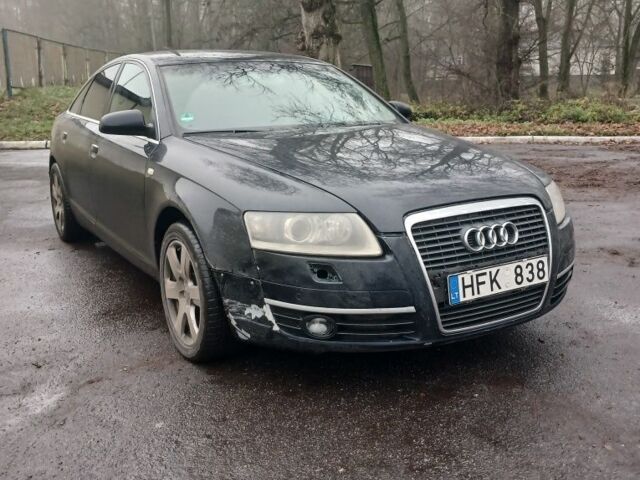 Синий Ауди А6, объемом двигателя 3 л и пробегом 352 тыс. км за 3700 $, фото 2 на Automoto.ua