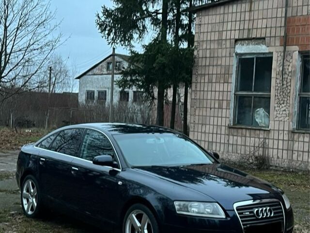 Синий Ауди А6, объемом двигателя 3 л и пробегом 320 тыс. км за 4500 $, фото 2 на Automoto.ua