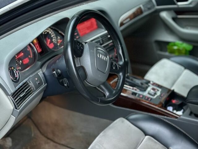 Синий Ауди А6, объемом двигателя 3 л и пробегом 300 тыс. км за 3800 $, фото 6 на Automoto.ua