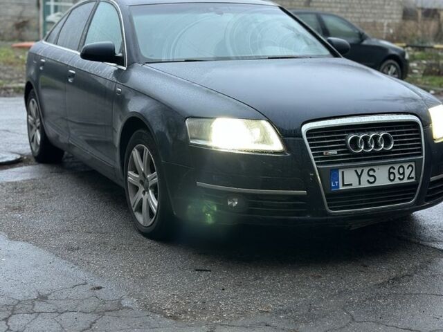 Синий Ауди А6, объемом двигателя 3 л и пробегом 300 тыс. км за 3800 $, фото 2 на Automoto.ua