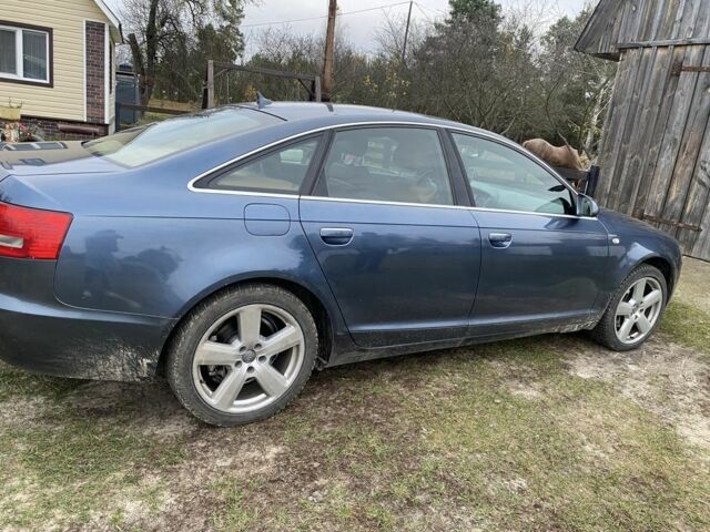 Синий Ауди А6, объемом двигателя 3 л и пробегом 331 тыс. км за 4200 $, фото 2 на Automoto.ua