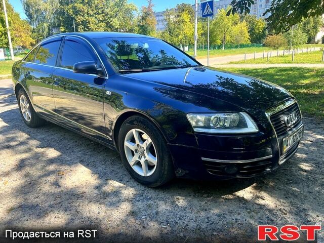 Синий Ауди А6, объемом двигателя 2.4 л и пробегом 317 тыс. км за 6900 $, фото 2 на Automoto.ua