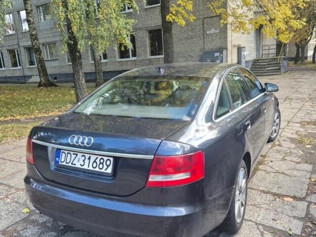 Синий Ауди А6, объемом двигателя 2 л и пробегом 320 тыс. км за 4800 $, фото 2 на Automoto.ua