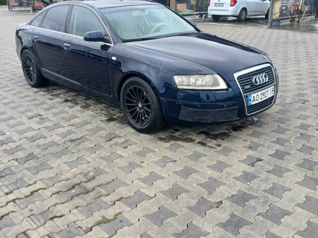 Ауди А6 2007 в Иршава на Automoto.ua Синий Ауди А6, объемом двигателя 3.1 л и пробегом 300 тыс. км за 4700 $, фото 3 на Automoto.ua