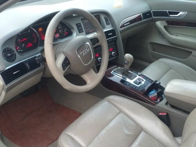 Синий Ауди А6, объемом двигателя 3 л и пробегом 350 тыс. км за 3000 $, фото 7 на Automoto.ua