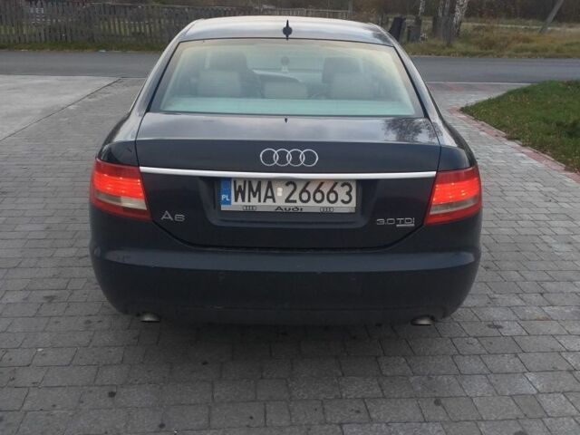 Синий Ауди А6, объемом двигателя 3 л и пробегом 350 тыс. км за 3000 $, фото 2 на Automoto.ua