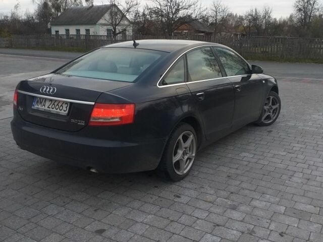 Синий Ауди А6, объемом двигателя 3 л и пробегом 350 тыс. км за 3000 $, фото 1 на Automoto.ua