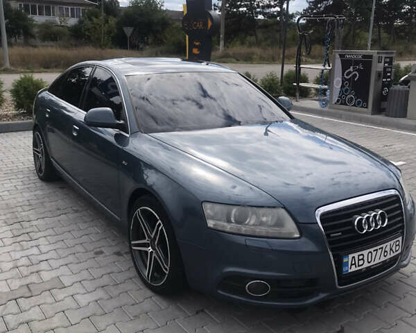 Синий Ауди А6, объемом двигателя 3 л и пробегом 285 тыс. км за 11800 $, фото 1 на Automoto.ua