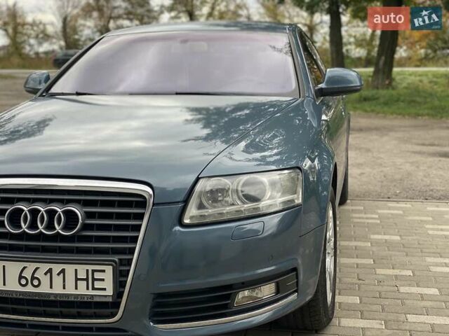 Синий Ауди А6, объемом двигателя 2 л и пробегом 274 тыс. км за 11500 $, фото 2 на Automoto.ua