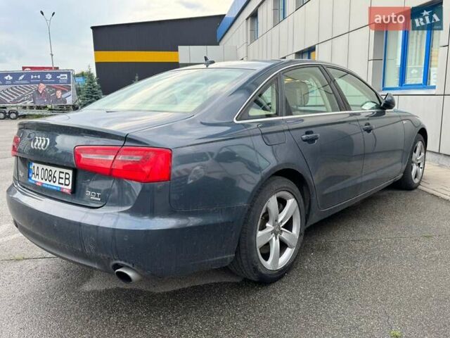 Синий Ауди А6, объемом двигателя 3 л и пробегом 142 тыс. км за 12800 $, фото 1 на Automoto.ua