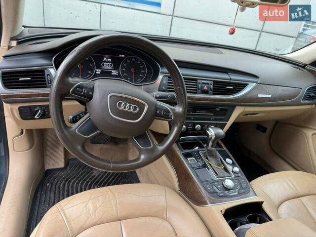 Синий Ауди А6, объемом двигателя 3 л и пробегом 142 тыс. км за 12800 $, фото 4 на Automoto.ua
