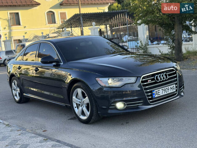Синий Ауди А6, объемом двигателя 3 л и пробегом 243 тыс. км за 10500 $, фото 3 на Automoto.ua