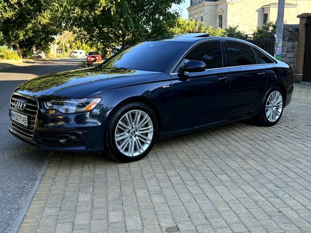 Синий Ауди А6, объемом двигателя 3 л и пробегом 270 тыс. км за 12000 $, фото 6 на Automoto.ua