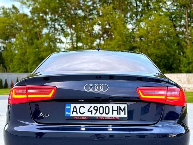 Синий Ауди А6, объемом двигателя 2 л и пробегом 170 тыс. км за 12000 $, фото 3 на Automoto.ua