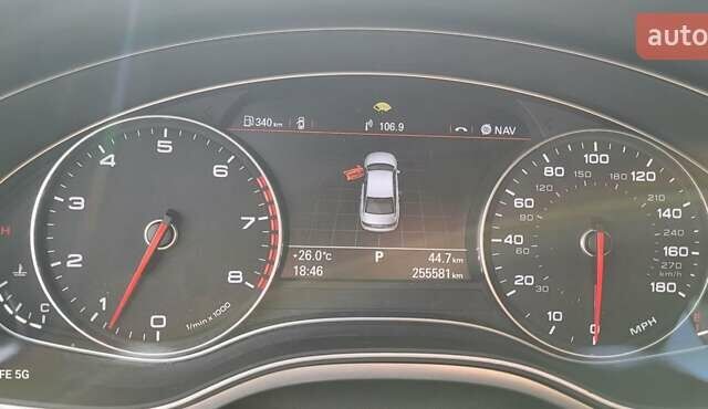 Синий Ауди А6, объемом двигателя 3 л и пробегом 258 тыс. км за 11500 $, фото 35 на Automoto.ua