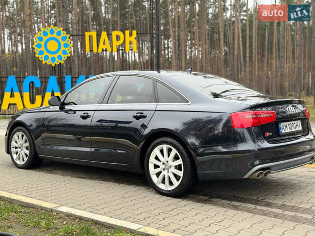 Синий Ауди А6, объемом двигателя 3 л и пробегом 140 тыс. км за 17300 $, фото 5 на Automoto.ua
