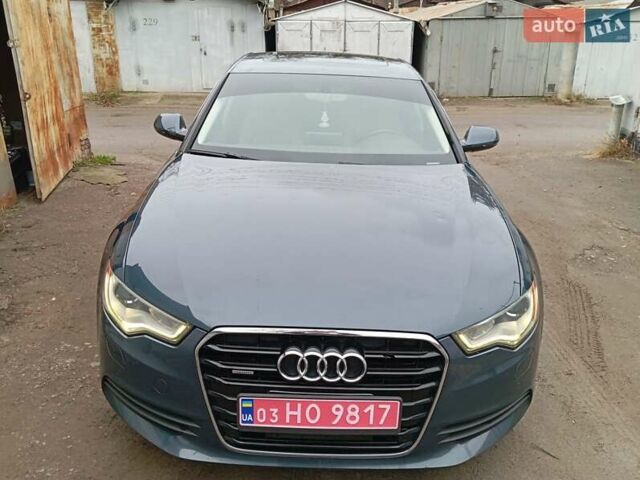 Синий Ауди А6, объемом двигателя 2 л и пробегом 219 тыс. км за 9300 $, фото 2 на Automoto.ua