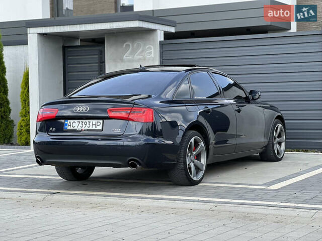 Синий Ауди А6, объемом двигателя 3 л и пробегом 216 тыс. км за 15500 $, фото 9 на Automoto.ua