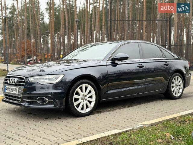 Синий Ауди А6, объемом двигателя 3 л и пробегом 140 тыс. км за 17300 $, фото 4 на Automoto.ua