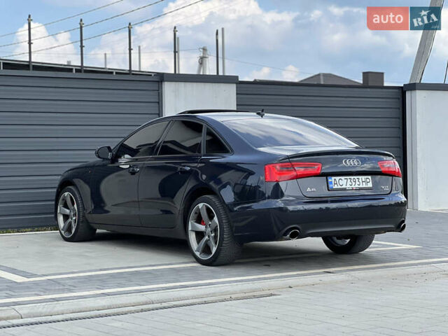 Синий Ауди А6, объемом двигателя 3 л и пробегом 216 тыс. км за 15500 $, фото 7 на Automoto.ua