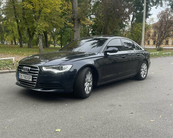 Синий Ауди А6, объемом двигателя 2 л и пробегом 274 тыс. км за 12600 $, фото 1 на Automoto.ua