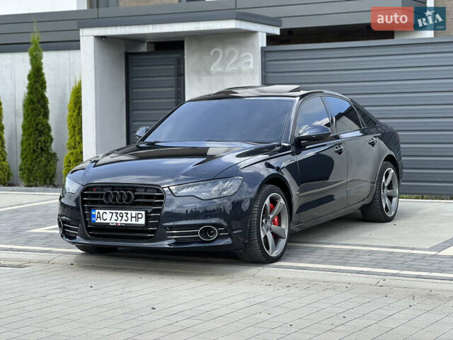 Синий Ауди А6, объемом двигателя 3 л и пробегом 216 тыс. км за 15500 $, фото 2 на Automoto.ua