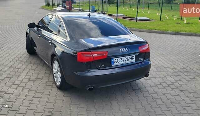 Синий Ауди А6, объемом двигателя 3 л и пробегом 258 тыс. км за 11500 $, фото 9 на Automoto.ua