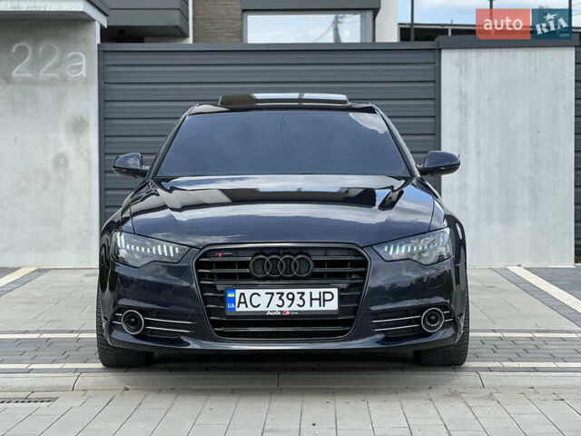 Синий Ауди А6, объемом двигателя 3 л и пробегом 216 тыс. км за 15500 $, фото 1 на Automoto.ua