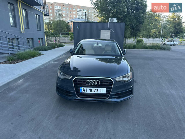 Синий Ауди А6, объемом двигателя 3 л и пробегом 115 тыс. км за 16900 $, фото 1 на Automoto.ua