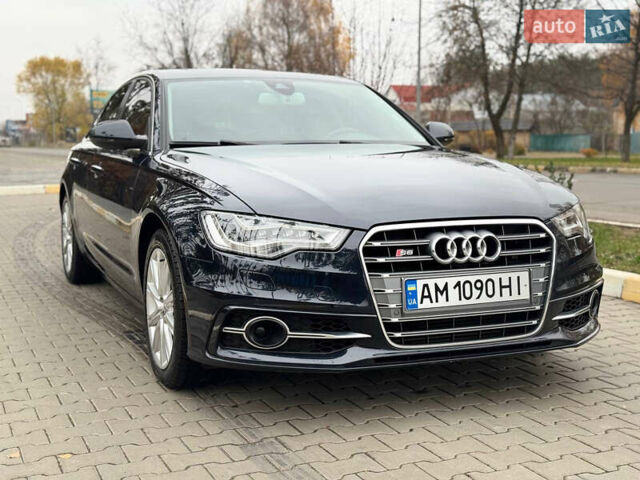 Синий Ауди А6, объемом двигателя 3 л и пробегом 140 тыс. км за 17300 $, фото 1 на Automoto.ua