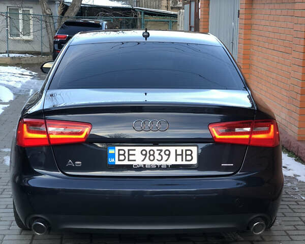Ауди А6 2014 в Николаеве на Automoto.ua Синий Ауди А6, объемом двигателя 1.98 л и пробегом 178 тыс. км за 18000 $, фото 2 на Automoto.ua