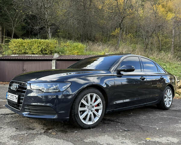 Ауди А6 2014 в Бориславе на Automoto.ua Синий Ауди А6, объемом двигателя 2 л и пробегом 260 тыс. км за 12000 $, фото 1 на Automoto.ua