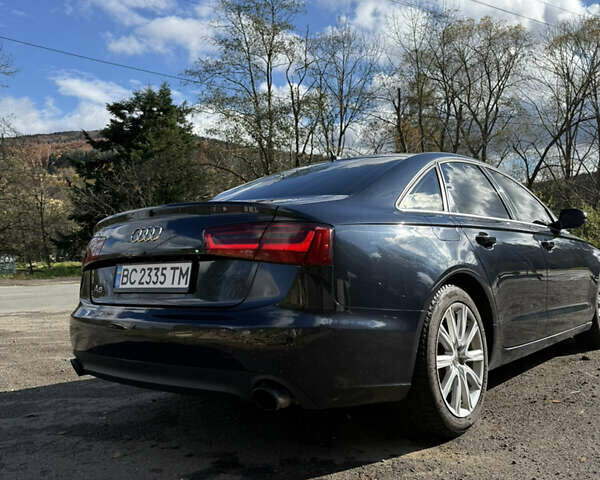 Ауди А6 2014 в Бориславе на Automoto.ua Синий Ауди А6, объемом двигателя 2 л и пробегом 260 тыс. км за 12000 $, фото 4 на Automoto.ua