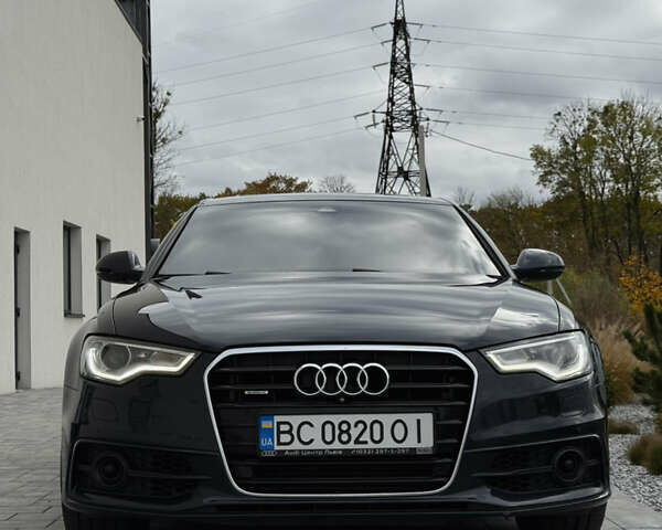 Ауди А6 2014 в Луцке на Automoto.ua Синий Ауди А6, объемом двигателя 2.97 л и пробегом 165 тыс. км за 19500 $, фото 10 на Automoto.ua