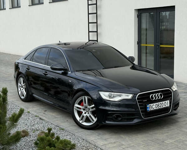 Ауди А6 2014 в Луцке на Automoto.ua Синий Ауди А6, объемом двигателя 2.97 л и пробегом 165 тыс. км за 19500 $, фото 3 на Automoto.ua
