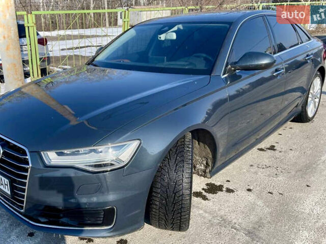 Синий Ауди А6, объемом двигателя 2.97 л и пробегом 130 тыс. км за 25000 $, фото 1 на Automoto.ua