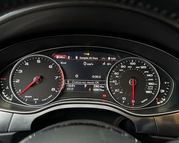 Синий Ауди А6, объемом двигателя 3 л и пробегом 189 тыс. км за 23000 $, фото 10 на Automoto.ua