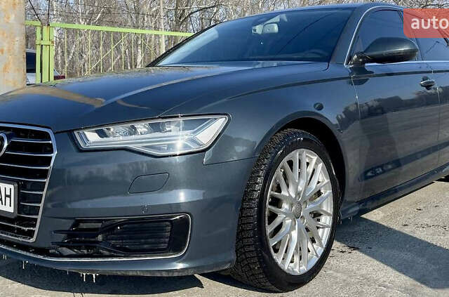 Синий Ауди А6, объемом двигателя 2.97 л и пробегом 130 тыс. км за 25000 $, фото 13 на Automoto.ua