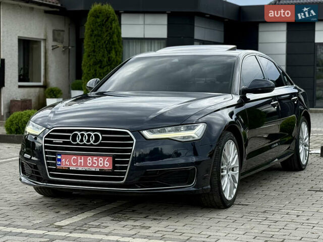 Ауди А6 2016 в Тернополе на Automoto.ua Синий Ауди А6, объемом двигателя 3 л и пробегом 184 тыс. км за 23999 $, фото 4 на Automoto.ua