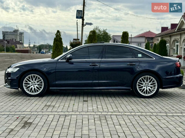 Ауди А6 2016 в Тернополе на Automoto.ua Синий Ауди А6, объемом двигателя 3 л и пробегом 184 тыс. км за 23999 $, фото 7 на Automoto.ua