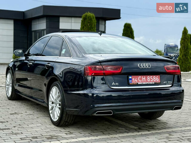Ауди А6 2016 в Тернополе на Automoto.ua Синий Ауди А6, объемом двигателя 3 л и пробегом 184 тыс. км за 23999 $, фото 3 на Automoto.ua