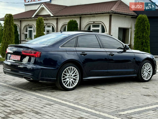Ауди А6 2016 в Тернополе на Automoto.ua Синий Ауди А6, объемом двигателя 3 л и пробегом 184 тыс. км за 23999 $, фото 9 на Automoto.ua