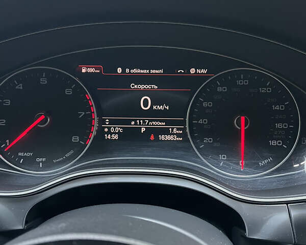 Синій Ауді А6, об'ємом двигуна 3 л та пробігом 180 тис. км за 17500 $, фото 12 на Automoto.ua