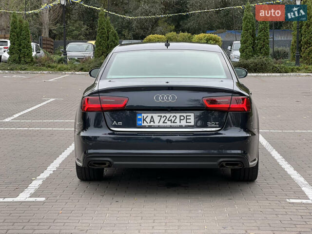 Ауди А6 2017 в Киеве на Automoto.ua Синий Ауди А6, объемом двигателя 3 л и пробегом 77 тыс. км за 25900 $, фото 6 на Automoto.ua