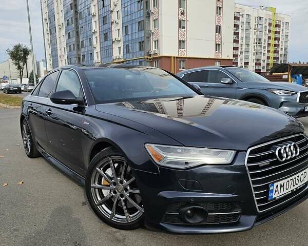 Синий Ауди А6, объемом двигателя 3 л и пробегом 161 тыс. км за 21000 $, фото 7 на Automoto.ua
