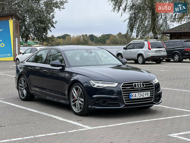 Ауди А6 2017 в Киеве на Automoto.ua Синий Ауди А6, объемом двигателя 3 л и пробегом 77 тыс. км за 25900 $, фото 1 на Automoto.ua
