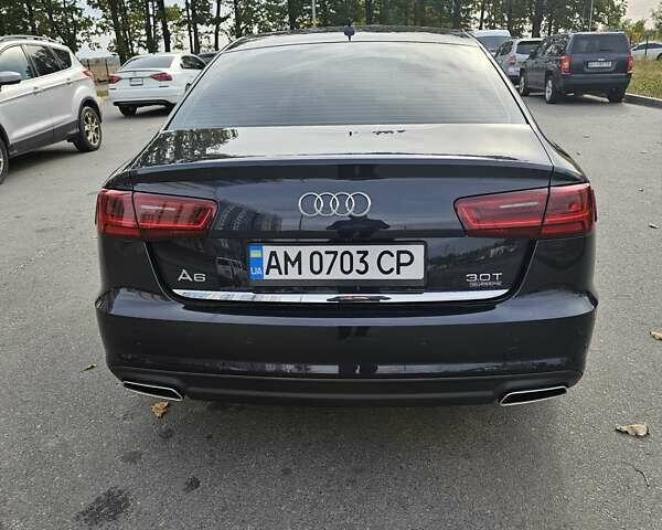 Синий Ауди А6, объемом двигателя 3 л и пробегом 161 тыс. км за 21000 $, фото 19 на Automoto.ua