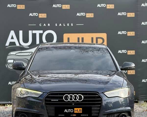 Синий Ауди А6, объемом двигателя 3 л и пробегом 211 тыс. км за 20000 $, фото 2 на Automoto.ua
