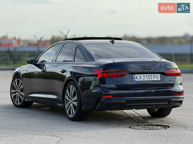 Синий Ауди А6, объемом двигателя 3 л и пробегом 90 тыс. км за 29500 $, фото 3 на Automoto.ua