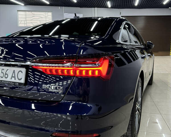 Синий Ауди А6, объемом двигателя 2.97 л и пробегом 74 тыс. км за 50000 $, фото 1 на Automoto.ua